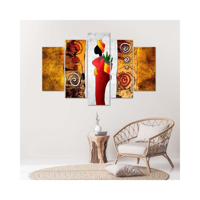 Bild auf Leinwand - Afrika Frau | Feeby