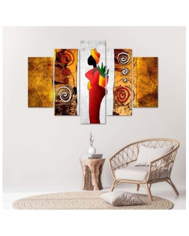 Bild auf Leinwand - Afrika Frau | Feeby