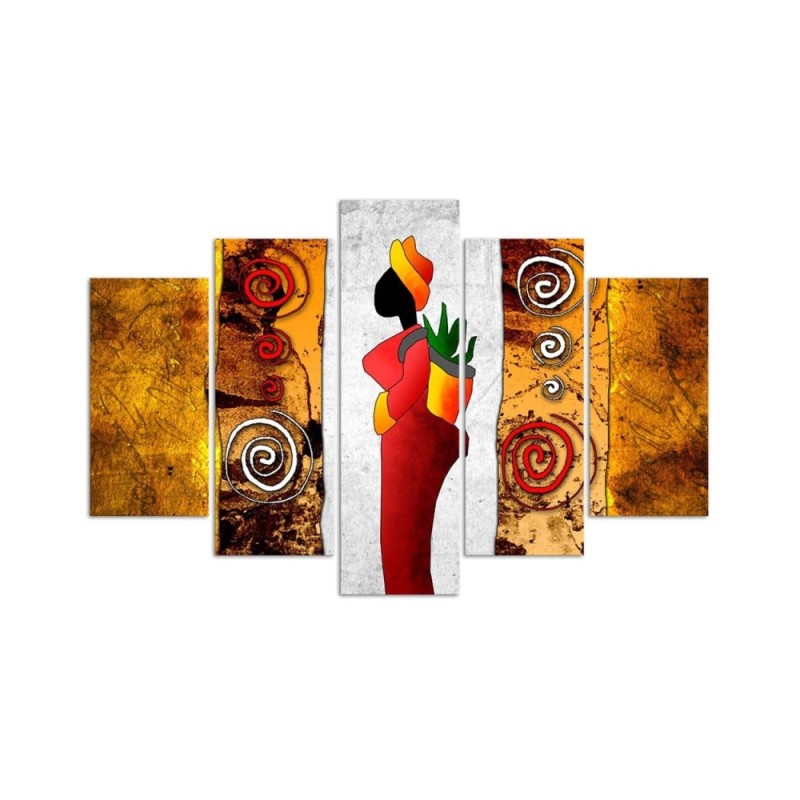 Bild auf Leinwand - Afrika Frau | Feeby