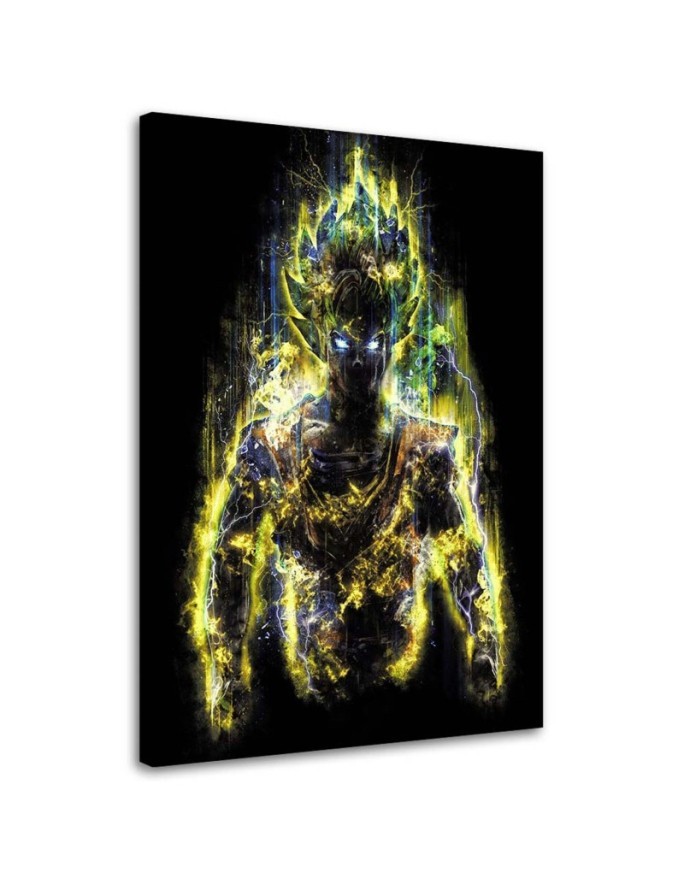 Dekoratives Leinwandbild - Goku der Anime-Held | Feeby