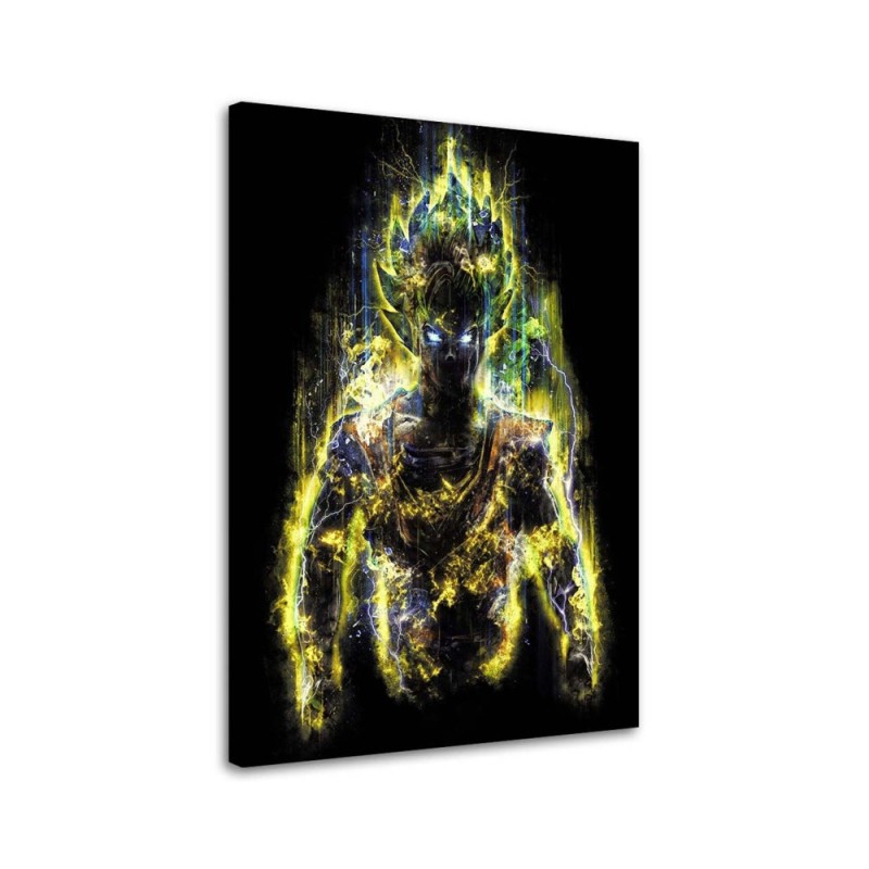 Dekoratives Leinwandbild - Goku der Anime-Held | Feeby