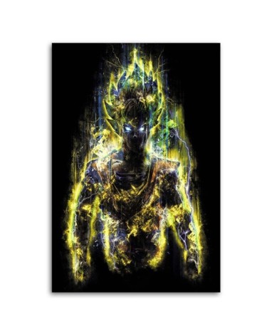 Dekoratives Leinwandbild - Goku der Anime-Held | Feeby