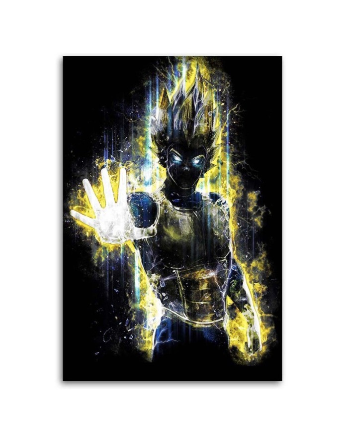 Teenage room pictures on Canvas - Dragon Ball Vegeta anime | FEEBY
