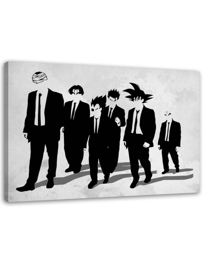 Leinwandbild - Elegante Anime-Figuren in Anzügen | Feeby