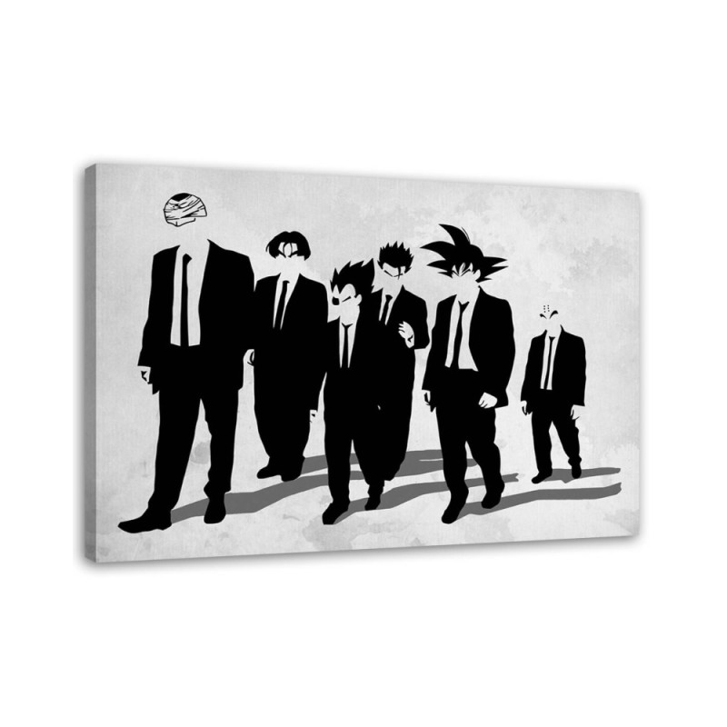 Leinwandbild - Elegante Anime-Figuren in Anzügen | Feeby