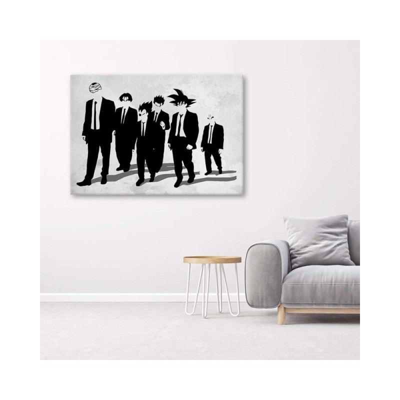 Leinwandbild - Elegante Anime-Figuren in Anzügen | Feeby