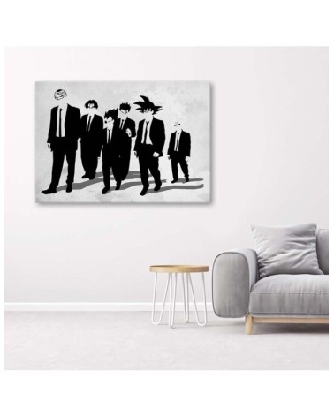 Leinwandbild - Elegante Anime-Figuren in Anzügen | Feeby