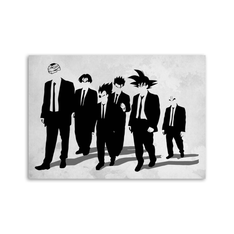 Leinwandbild - Elegante Anime-Figuren in Anzügen | Feeby