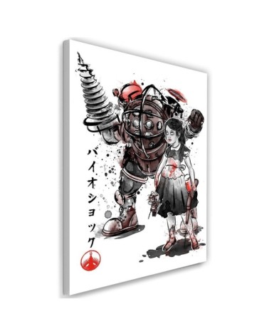 Teenage canvas painting for room - Bioshock | FEEBY