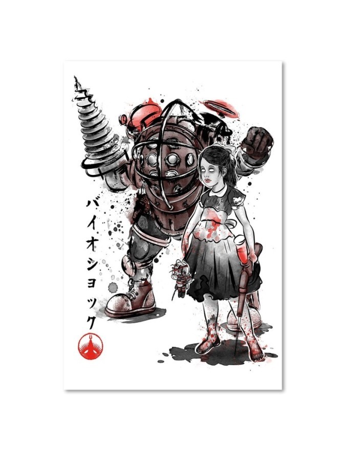 Obraz młodzieżowy na płótnie do pokoju - Bioshock