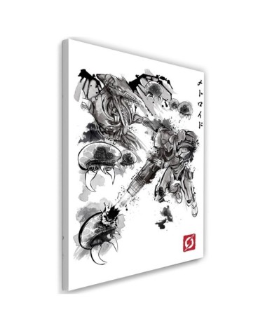 Teenage room Canvas painting - Space pirate attack Dr.Monekers | FEEBY