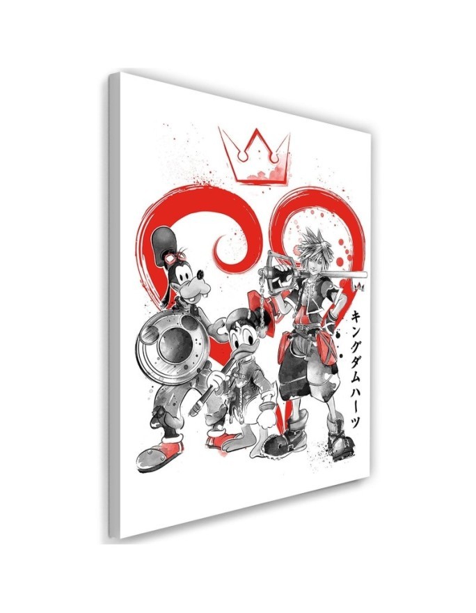 Obraz młodzieżowy na płótnie - Kingdom Hearts Dr.Monekers