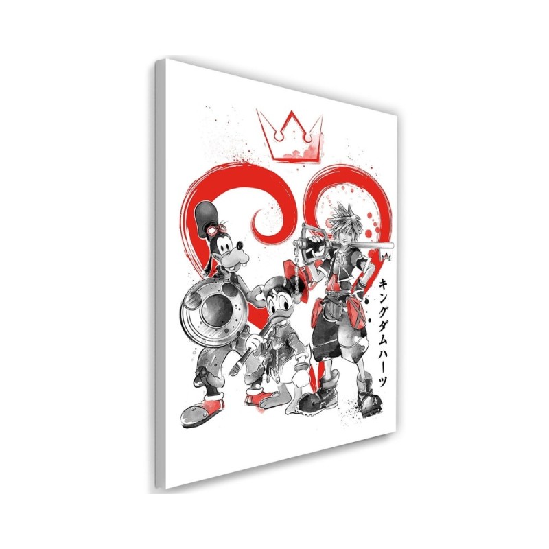 Obraz młodzieżowy na płótnie - Kingdom Hearts Dr.Monekers