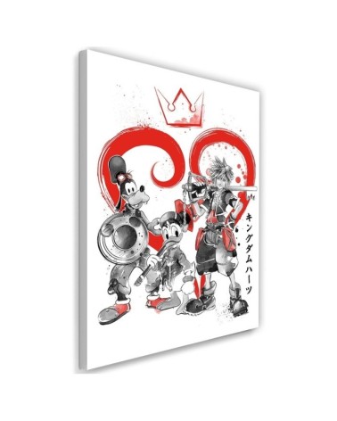 Teenage canvas painting - Kingdom Hearts Dr.Monekers | FEEBY