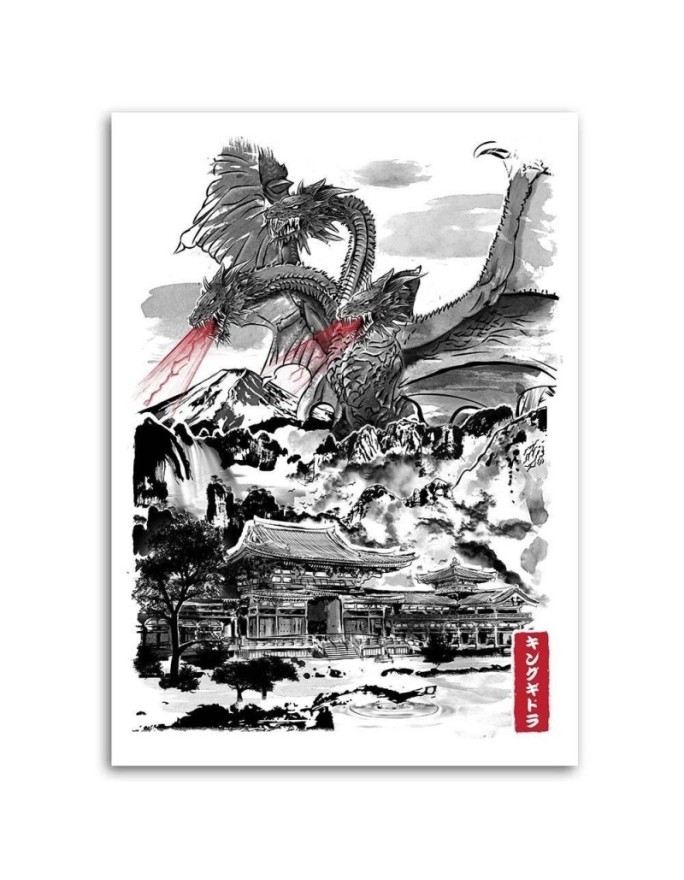 Młodzieżowe obrazy na ścianę - Filmy Godzilla