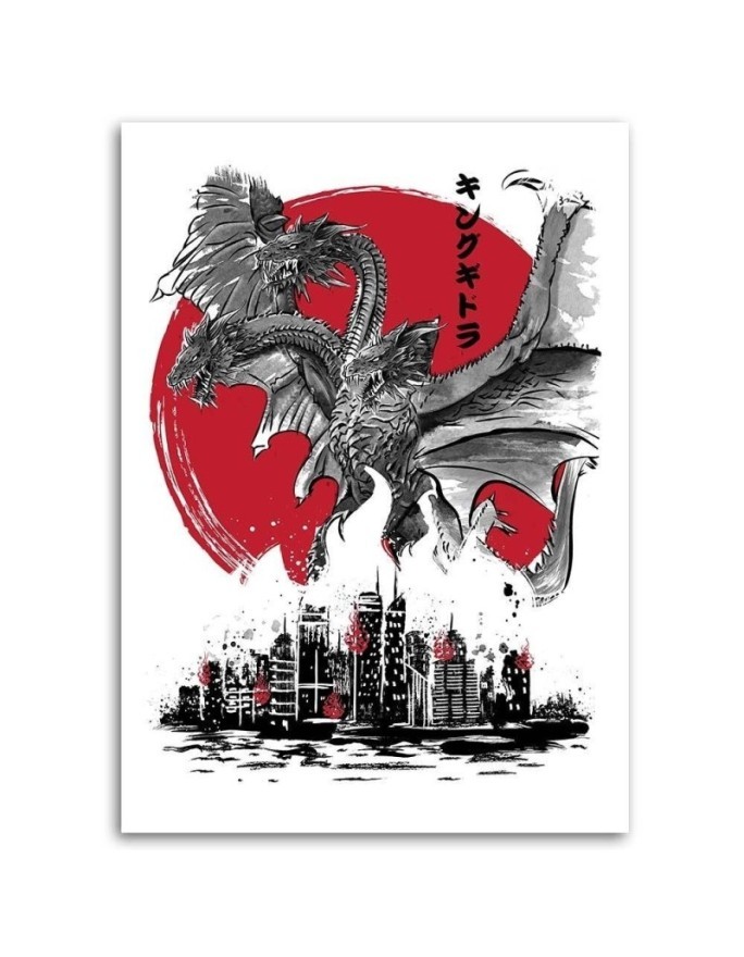Obrazy młodzieżowe na płótnie - King Ghidorah