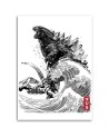 Obrazy młodzieżowe dla chłopca - Godzilla