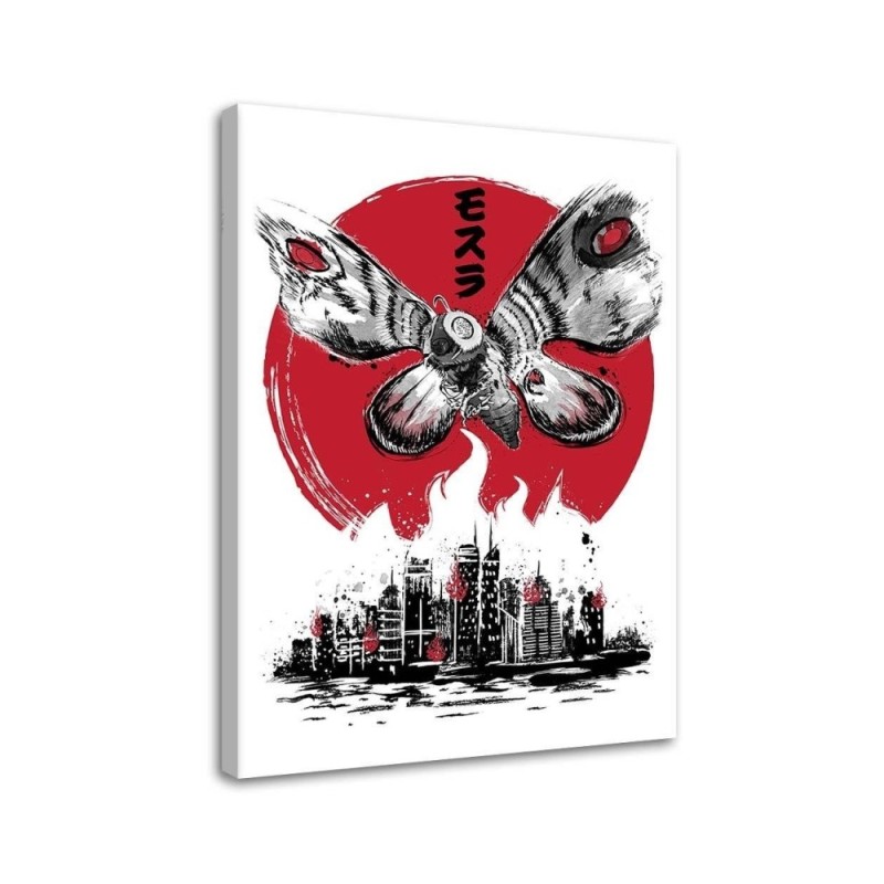 Obraz drukowany na płótnie canvas - Anime Giant Moth