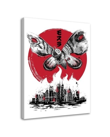 Obraz drukowany na płótnie canvas - Anime Giant Moth