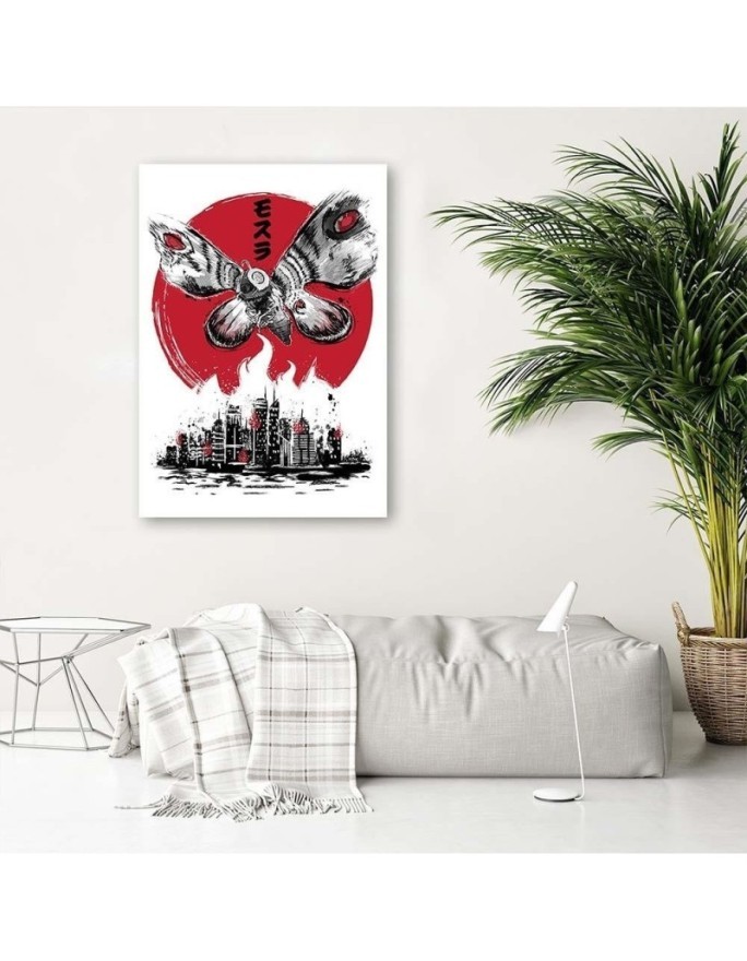 Obraz drukowany na płótnie canvas - Anime Giant Moth