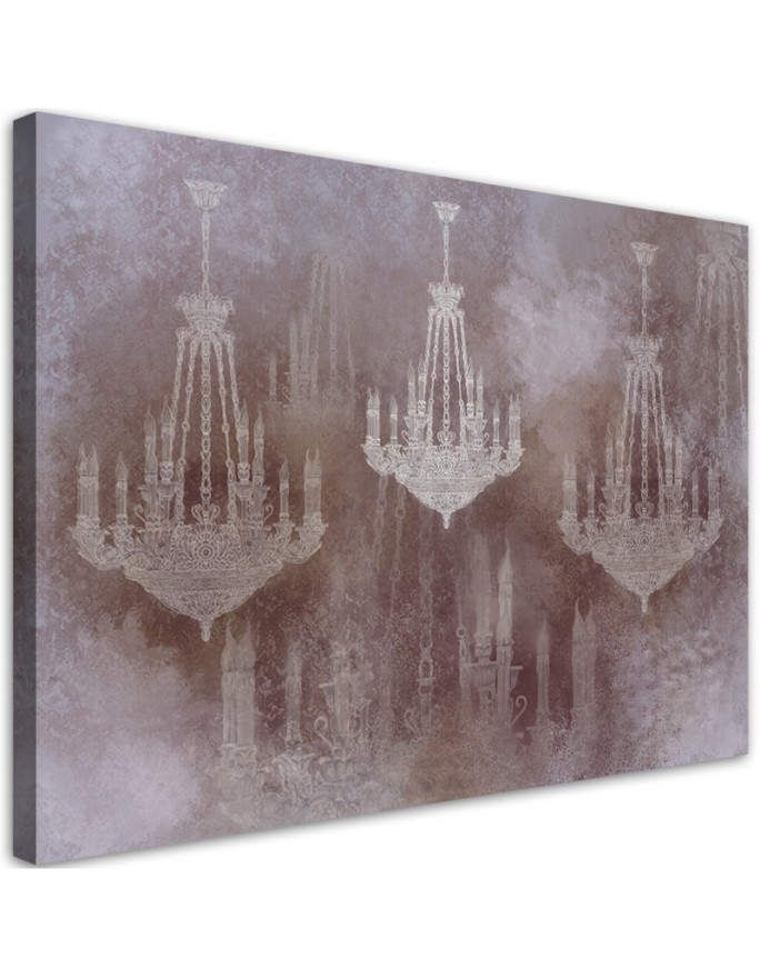 Bild auf Leinwand - Kronleuchter | Feeby