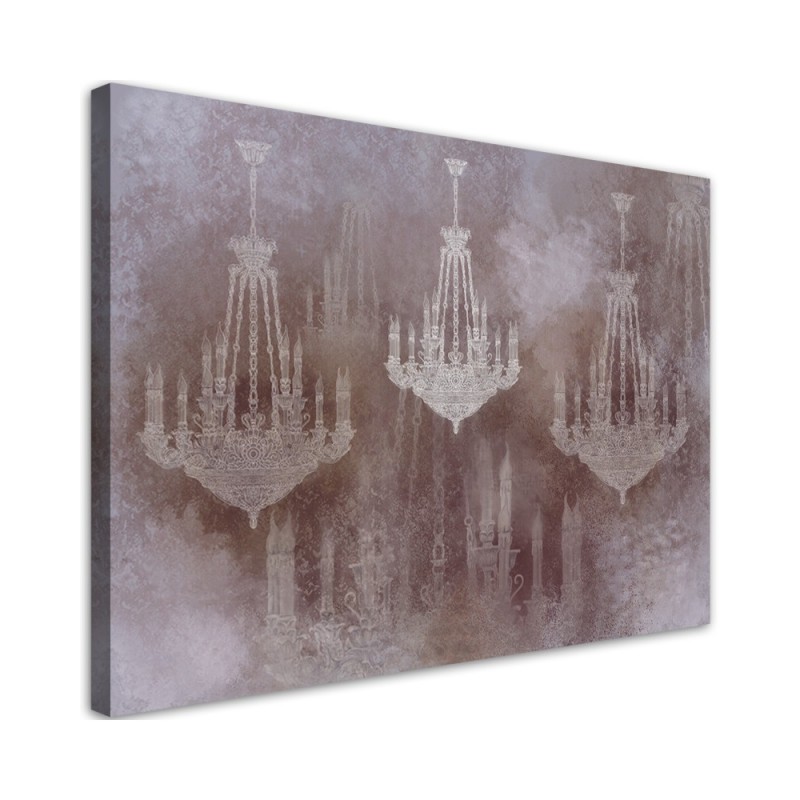 Bild auf Leinwand - Kronleuchter | Feeby