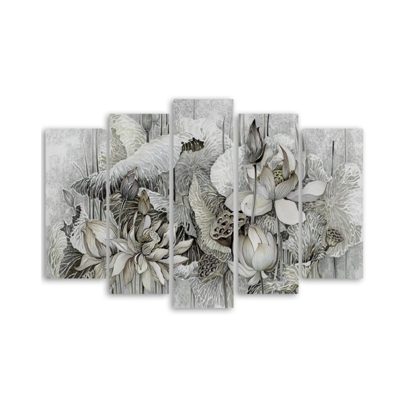 Leinwandbild - Saint Lotos Blumen | Feeby