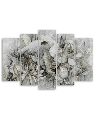 Leinwandbild - Saint Lotos Blumen | Feeby