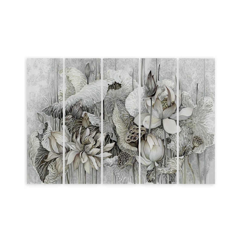 Modernes Wandbild - Saint Lotos Blumen | Feeby