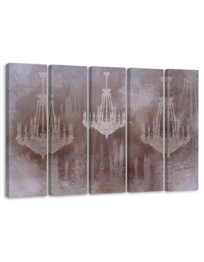 Leinwanddruck - Kronleuchter | Feeby