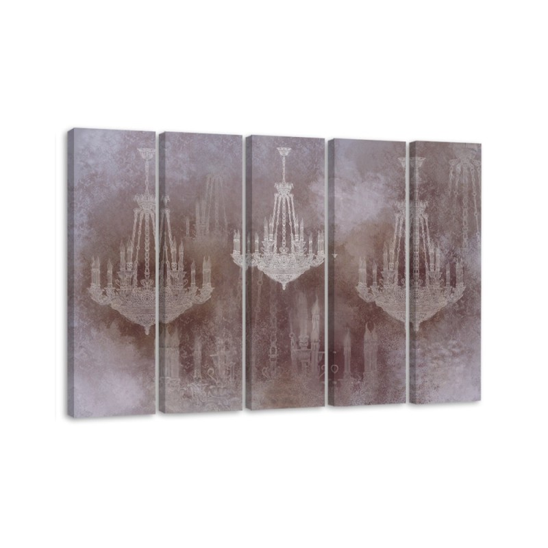 Leinwanddruck - Kronleuchter | Feeby