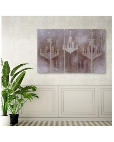 Leinwanddruck - Kronleuchter | Feeby