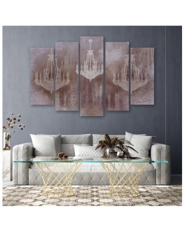 Modernes Wandbild - Kronleuchter | Feeby