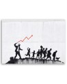 Obraz na płótnie do pokoju nastolatka - Banksy Ekomoniczna polityka