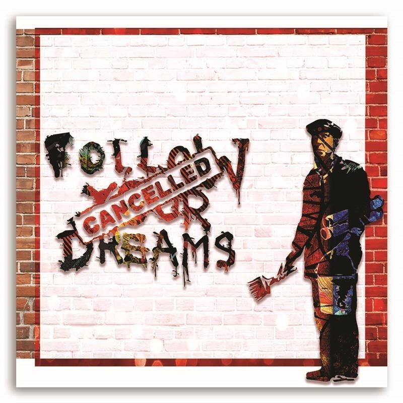 Leinwanddruck - Banksy - Abgebrochene Träume Street Art | Feeby