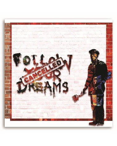 Leinwanddruck - Banksy - Abgebrochene Träume Street Art | Feeby