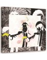Obraz do pokoju nastolatka - Banksy Pulp fiction