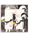 Obraz do pokoju nastolatka - Banksy Pulp fiction