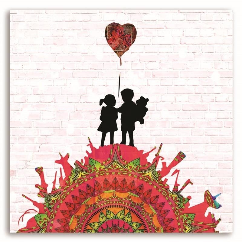 Bild - Banksy - Kinder auf dem Gewehrhügel | Feeby