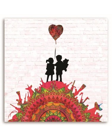 Bild - Banksy - Kinder auf dem Gewehrhügel | Feeby