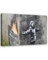 Obraz nowoczesny - Chłopiec Port Talbot mural Banksy
