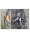 Obraz nowoczesny - Chłopiec Port Talbot mural Banksy