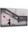 Obraz młodzieżowy na ścianę - Mural Banksy Dziewczynka z balonikiem