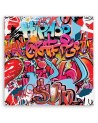 Obraz dla nastolatka na ścianę - Graffiti abstrakcja kolorowa