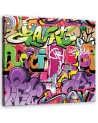 Obraz nowoczesny dla chłopca - Graffiti abstrakcja kolorowa