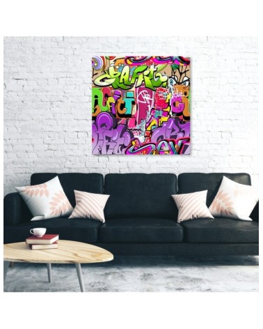 Leinwandbild - Abstrakt-Farben | Feeby