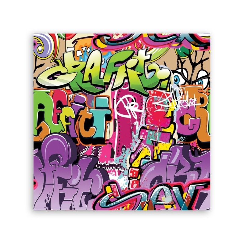 Leinwandbild - Abstrakt-Farben | Feeby