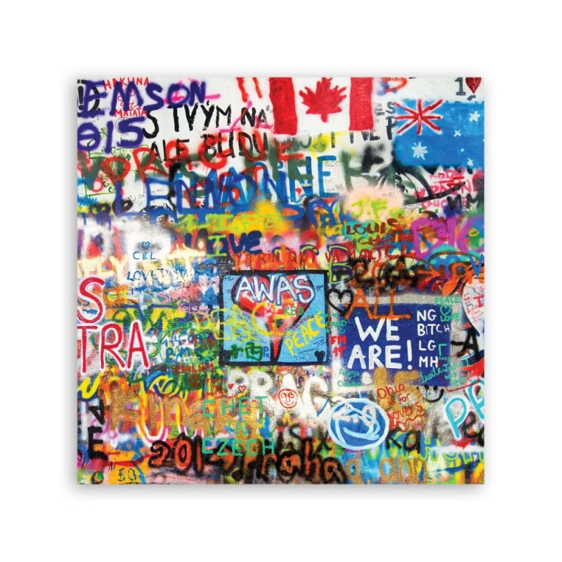 Bild auf Leinwand - Abstrakt-Farben | Feeby