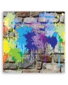 Nowoczesny obraz dla młodzieży - Graffiti abstrakcja kolorowa