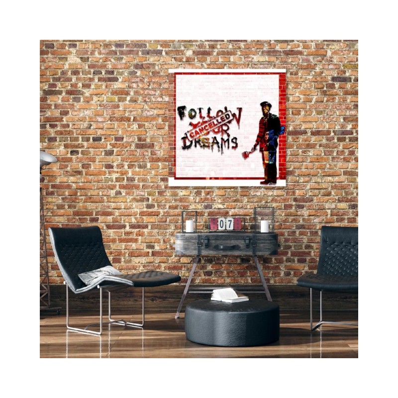 Modernes Wandbild - Banksy Straßenkunst | Feeby